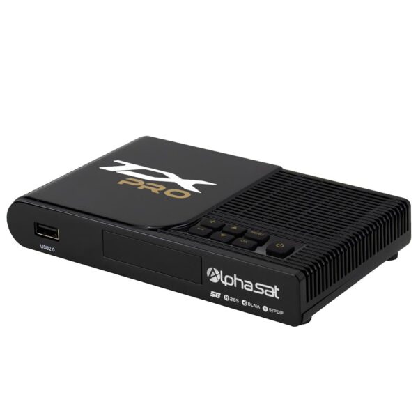 Alphasat TX Pro HD | Wi-Fi 5G H265 Wi-Fi Acm KVM Edition - LANÇAMENTO - Imagem 3
