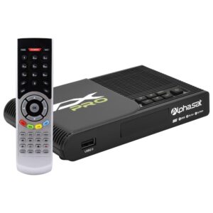 Alphasat TX Pro HD | Wi-Fi 5G H265 Wi-Fi Acm KVM Edition - LANÇAMENTO