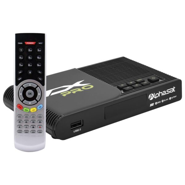 Alphasat TX Pro HD | Wi-Fi 5G H265 Wi-Fi Acm KVM Edition - LANÇAMENTO